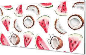 Panel szklany do Kuchni Duet Kokosa i Arbuza