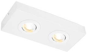 Briloner 3996026 - LED Oświetlenie punktowe CTS 2xLED/4W/230V 2700/4000K biały