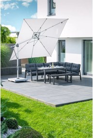 Doppler Mobilna podstawa pod parasol 140 kg - granitowa na kółkach - Towar z drobną wadą (SO101)