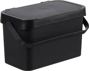 SmartStore Plastikowy kosz na odpady organiczne Collect, czarny, 5 l