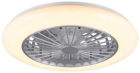 Biała lampa sufitowa LED Stralsund – Trio