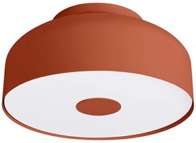 Czerwony okrągły plafon D0-F21