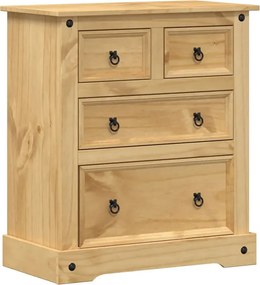 Skandynawska Komoda Z 4 Szufladami 120 Cm W3-B79