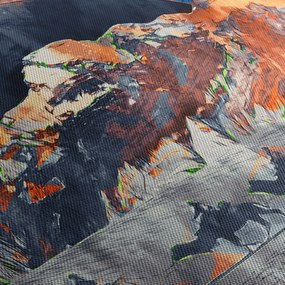 Obraz - Ilustracja domów publicznych (125x70 cm)