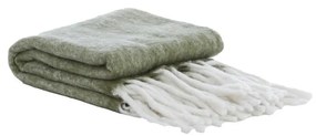 Zielony koc 130x170 cm Guada – Light &amp; Living