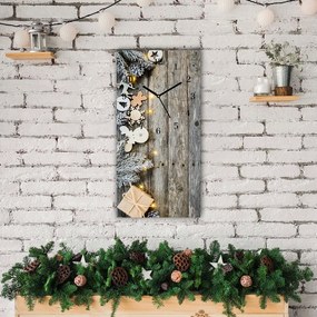 Zegar ścienny Choinka Święta Prezenty Ozdoba