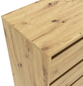 Komoda BOGAN 1D3S, dąb artisan