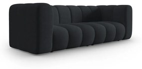 Czarna sofa 228 cm Lupine – Micadoni Home