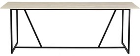 Stół z litego drewna jesionowego 90x220 cm Silas – WOOOD