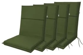 LIFE 5351 niski - komplet 4 szt. - poduszek na krzesło i fotel