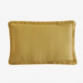 Prostokątna Poduszka 30x50 Cm Z Bawełny Soncey Brass - Sklum