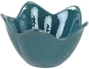 Zestaw 6 misek ceramicznych Lotus 11,8 cm, turkusowy