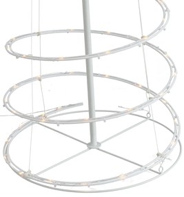 Zewnetrzna Choinka biała z LED IP44 - Puno Oswietlenie zewnetrzne