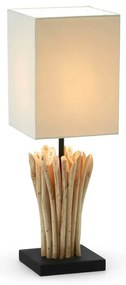 Beżowa lampa stołowa Kave Home Poob