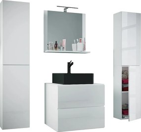 5-częściowa umywalka łazienkowa 60 cmLendas XL