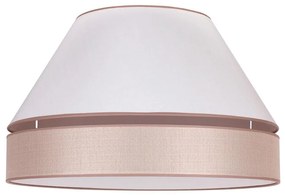 Duolla - Lampa sufitowa AVIGNON 3xE27/15W/230V śr. 60 cm biały/beżowy