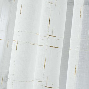 Zasłona okienna na przelotkach DIXIE, 140 x 240 cm