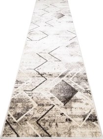 Nowoczesny chodnik dywanowy w geometryczny wzór W1-F50