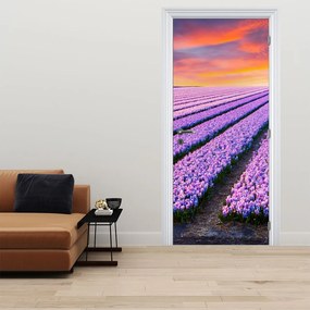 Fototapeta na drzwi - Farma kwiatowa (95x205cm)