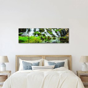 Obraz - wodospady (170x50 cm)