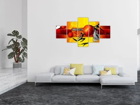 Obraz - Malarstwo ludzkości (125x70 cm)