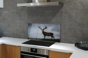 Panel nad Blat Kuchenny Jeleń w Nocnej Scenerii