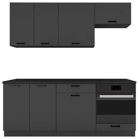 Komplet szafek kuchennych grafit - Coleo 27X
