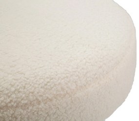 Stołek z pluszu, wys. 51 cm