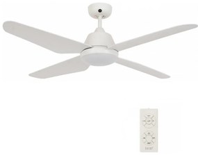 Lucci Air 212994 - ARIA LED wentylator sufitowy 18W/230V biały + DO