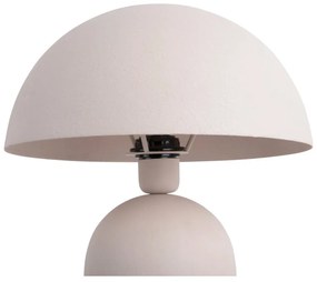 Kremowa lampa stołowa (wys. 43 cm) Boaz – Leitmotiv