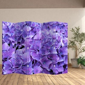 Parawan - Fioletowy kwiat (210x170 cm)