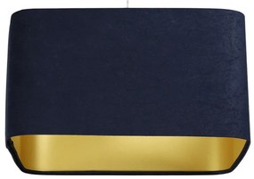 Lampa wisząca KWADRO SUE 40w30 granatowa/złota BPS KONCEPT