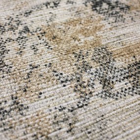 Szarobeżowy dywan odpowiedni do prania 152x230 cm Lila Abstract – Flair Rugs