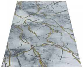 Dywan ekskluzywny Naxos szaro-złoty 80 cm x 150 cm
