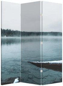 Parawan - Lodowe Jezioro Nordyckie (126x170 cm)