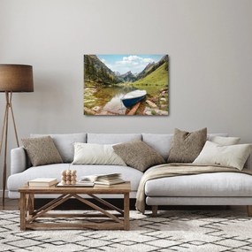 Obraz - Seealpsee, jezioro w Szwajcarii (70x50 cm)