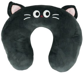 Poduszka podróżna TRAVEL FRIENDS 33x25 cm pluszowa - różne kolory Kolor: Biały