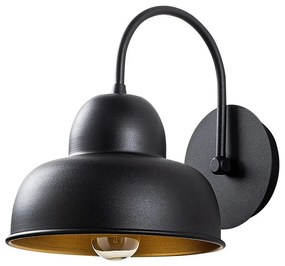 Czarny kinkiet ø 20 cm Multan – Opviq lights