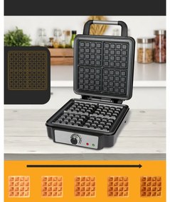 ProfiCook WA 1241 Gofrownica 24 x 24 cm