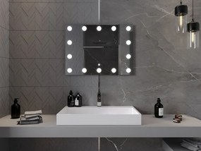 Mexen Dona lustro łazienkowe podświetlane 80 x 60 cm, LED 6000K, antypara - 9818-080-060-611-00