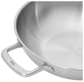 Patelnia wok ze stali nierdzewnej z pokrywką ø 30 cm Lucca 3.0 – FABINI