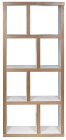 Biało-naturalny regał 70x159 cm Berlin – TemaHome