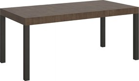 Stół rozkładany 180/284x90 cm Everyday orzech nogi antracytowe