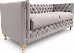 Nowoczesna tapicerowana kanapa Luxury z pikowaniem