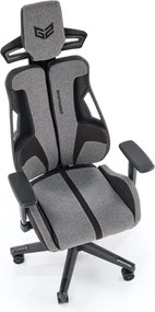 Fotel gamingowy NITRO 2 szary/czarny HALMAR