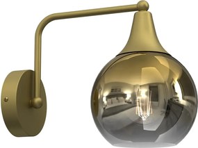 Okrągły opalizowany kinkiet w stylu glamour G5-S19