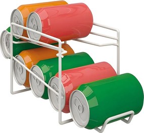 Dystrybutor Puszek METALTEX na ZIMNE Napoje 14x33x15 cm Biały