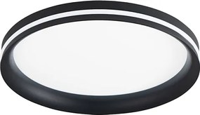 Isy - Aluminiowa lampa sufitowa LED Fabas Luce - Zintegrowana dioda LED 64W IP20 Czarna