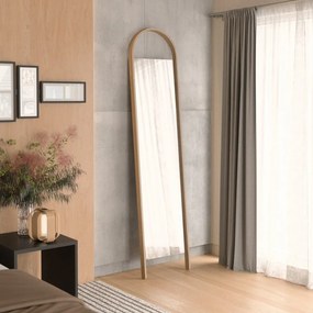 Lustro stojące z drewnianą ramą 45x196 cm Bellwood – Umbra