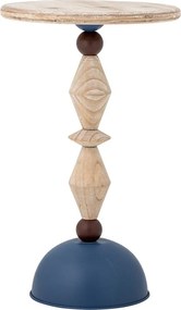 Okrągły stolik z litego drewna jodłowego ø 30 cm Mannelli – Bloomingville